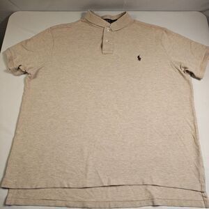 100% Pique Cotton Polo by Ralph Lauren Polo Shirt US Size XL